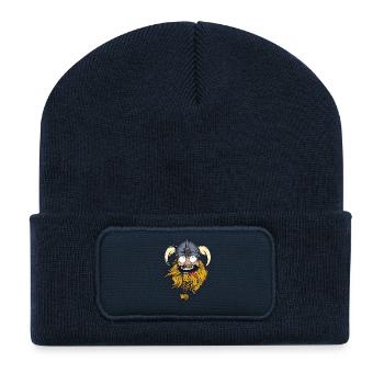 Crazy Viking - Recycelte Patch Beanie - French Navy - Vorne