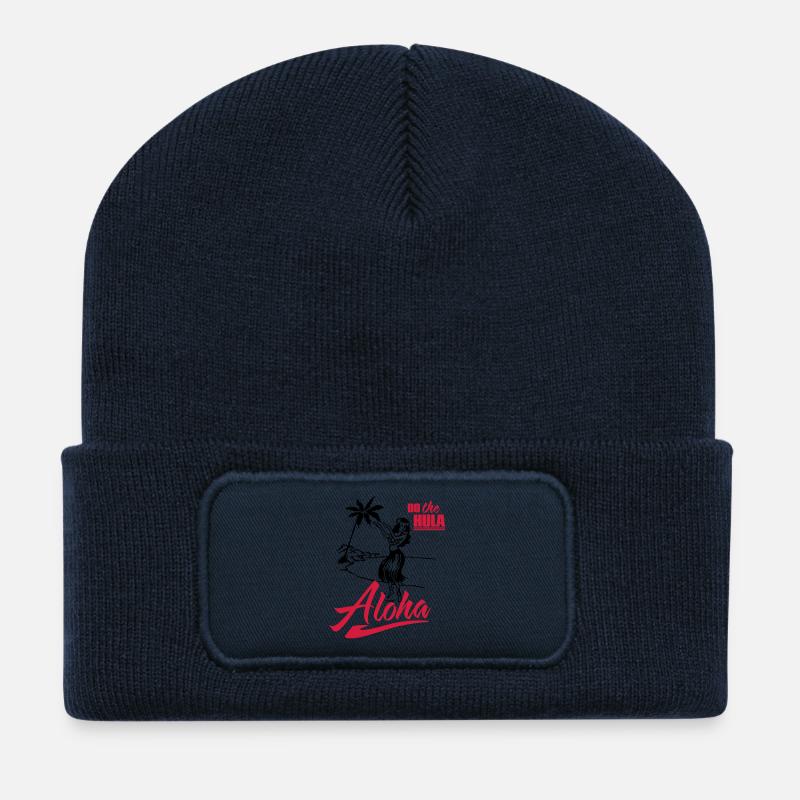 Aloha - Recycled Patch Beanie - french navy