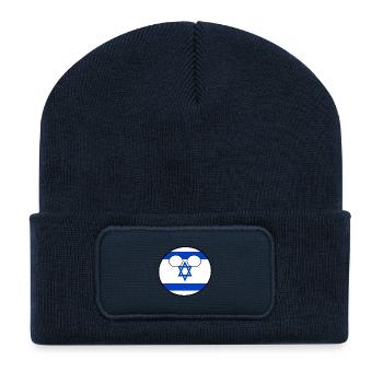 Countryball Country Homeland Israel - Recycled Patch Beanie - french navy - Front