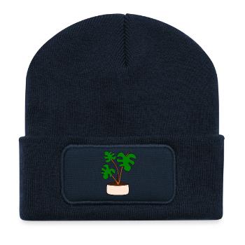 Mother's Day Gift Mother's Day Gift Idea - Recycled Patch Beanie - french navy - Front