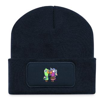 Mist Biene Steama - Recycelte Patch Beanie - French Navy - Vorne