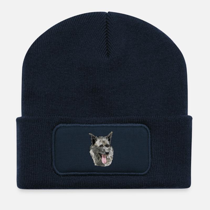 Berger Picard - Recycelte Patch Beanie - French Navy