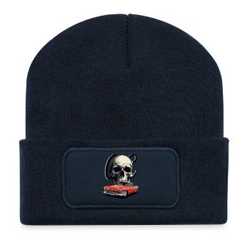 Classic Cars 1950 - Recycelte Patch Beanie - French Navy - Vorne