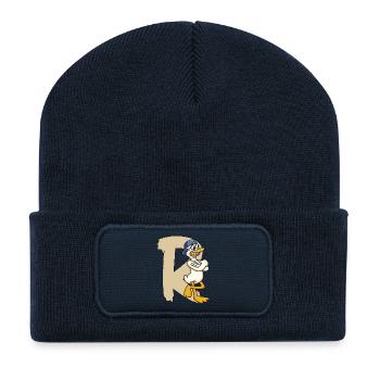 Rente Ruhestand Pension 2026 Geschenk Wortwitz - Recycelte Patch Beanie - French Navy - Vorne