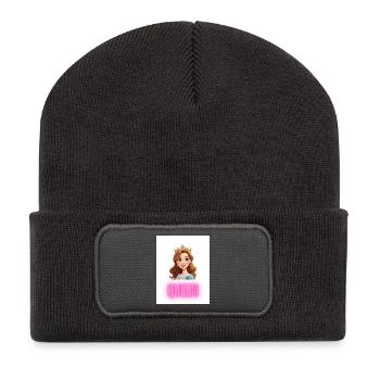 My Design - Recycled Patch Beanie - dark grey - Front
