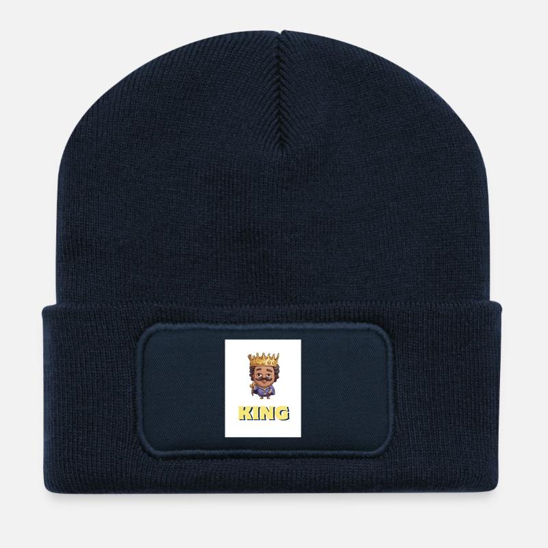 My Design - Recycled Patch Beanie - french navy