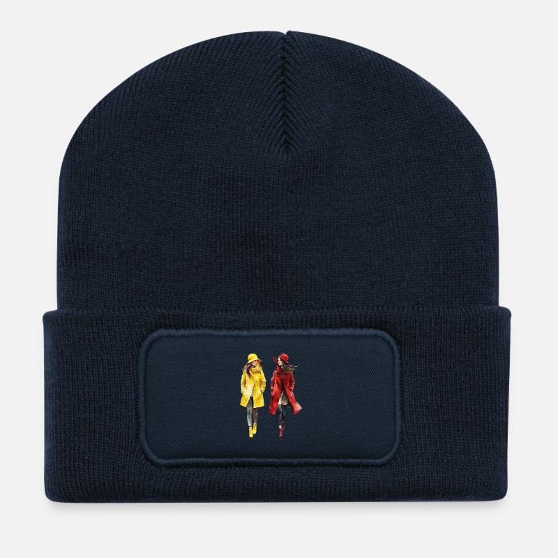 BFF - Recycled Patch Beanie - french navy
