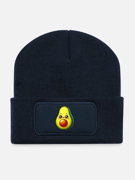 Avocado - Recycelte Patch Beanie - French Navy