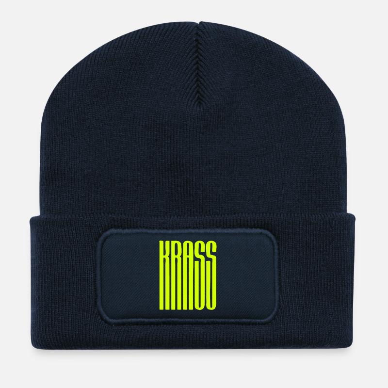 Crass - Recycled Patch Beanie - french navy