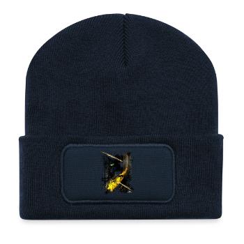 Wild_Tiger25 by Acryl Galerie & Design - Recycelte Patch Beanie - French Navy - Vorne