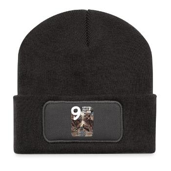 Canal Code Hood on Stilts Deep Khlong Streetwear - Recycled Patch Beanie - dark grey - Front