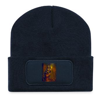Echoes of the Buried Titan - Recycelte Patch Beanie - French Navy - Vorne