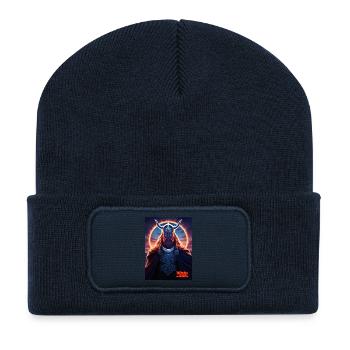WOTAN - YOUR LIGHT IN YOUR DARKNESS - Recycelte Patch Beanie - French Navy - Vorne