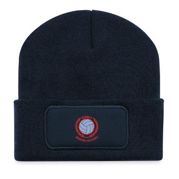 Against Modern Football - Recycled Patch Beanie - french navy - Front