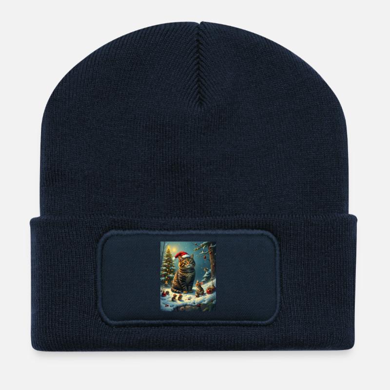 Didimaus - Recycled Patch Beanie - french navy