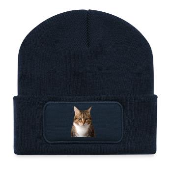 Missty portrait - Recycled Patch Beanie - french navy - Front