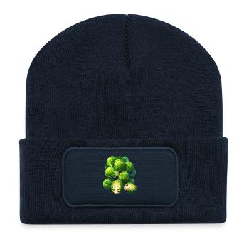 Brussels sprouts - Recycled Patch Beanie - french navy - Front