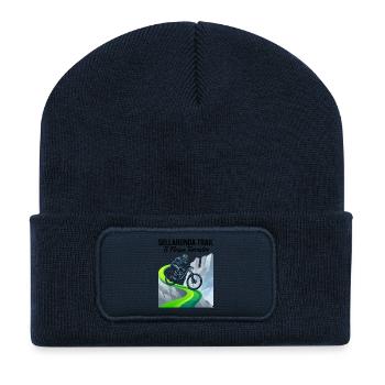 Sellaronda Neon Summit MTB Rider - Recycled Patch Beanie - french navy - Front