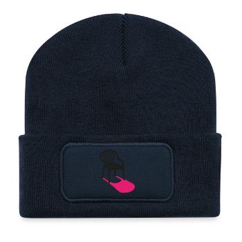 Monobloc – design classics for every occasion - Recycled Patch Beanie - french navy - Front