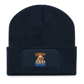 Poodle - Recycled Patch Beanie - french navy - Front