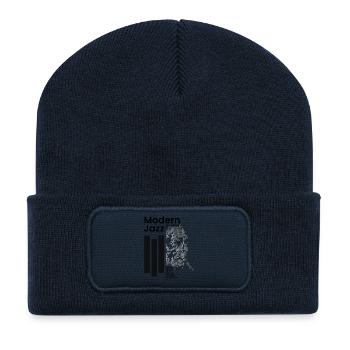 Modern Jazz Icon - Recycled Patch Beanie - french navy - Front