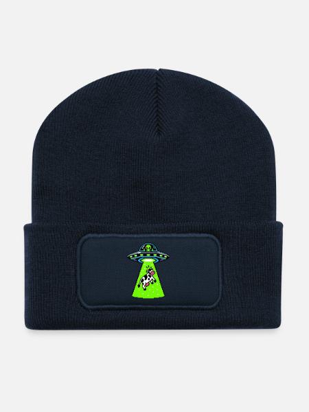UFO - Recycelte Patch Beanie - French Navy