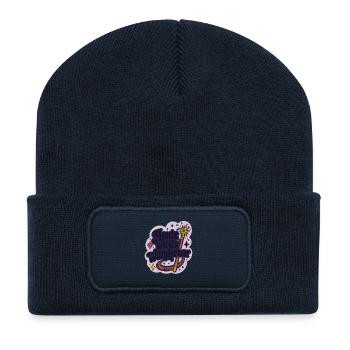 Heute wird's Wunderbar  - Recycelte Patch Beanie - French Navy - Vorne