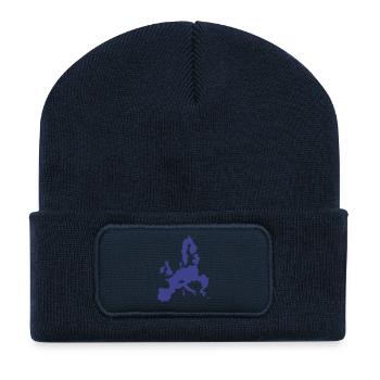 Europe - Union Européenne - Beanie recyclé à patch - bleu marine - Devant