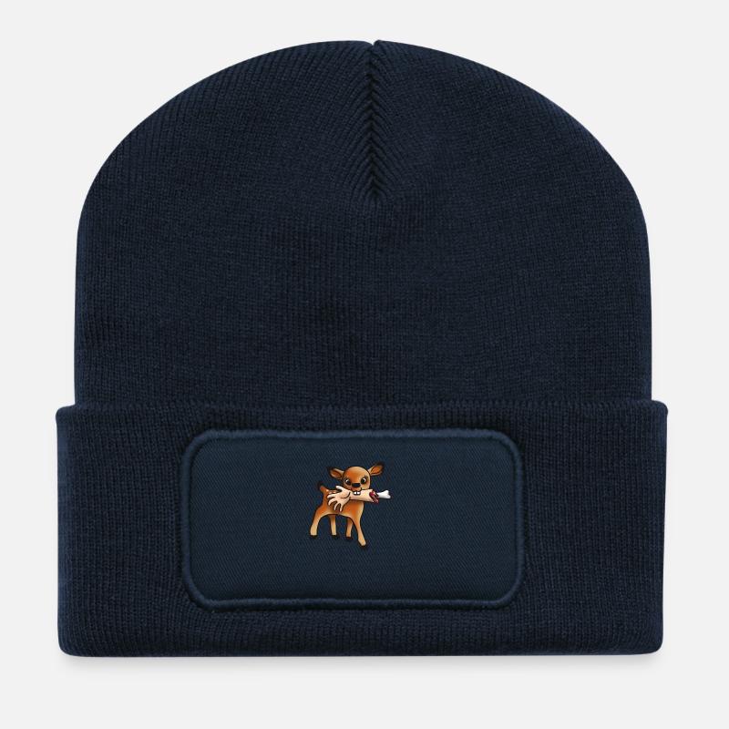 Bambi-killer - Recycled Patch Beanie - french navy
