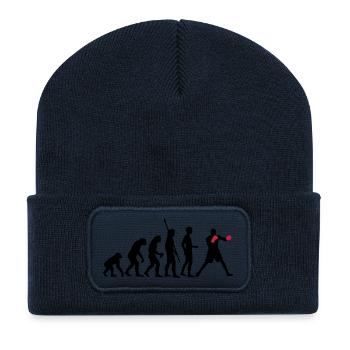 evolution_boxen_b_2c - Recycelte Patch Beanie - French Navy - Vorne