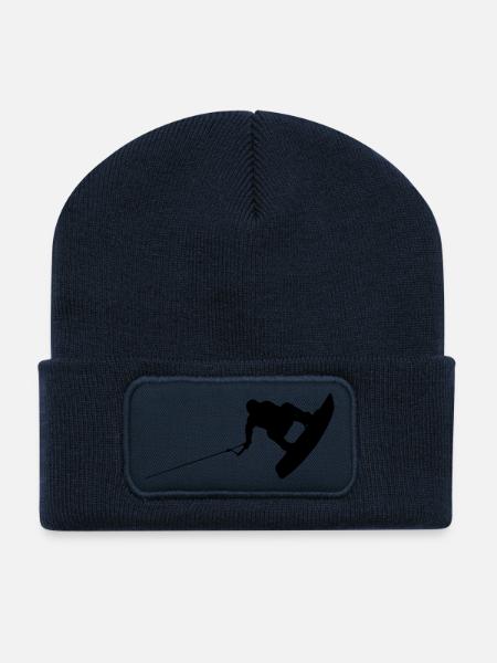 wakeboarder_02 - Recycled Patch Beanie - french navy