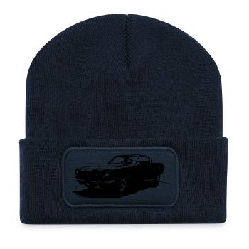Shelby GT350 1966 - Beanie recyclé à patch - bleu marine - Devant
