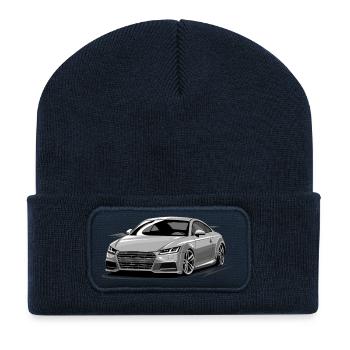 TT RS tuning coupe - Recycelte Patch Beanie - French Navy - Vorne