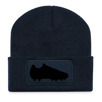Soccer shoe - Recycled Patch Beanie - french navy - Front