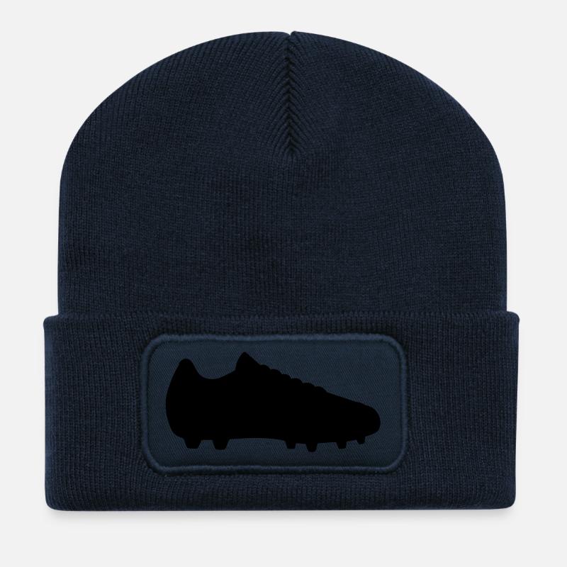 Soccer shoe - Recycled Patch Beanie - french navy