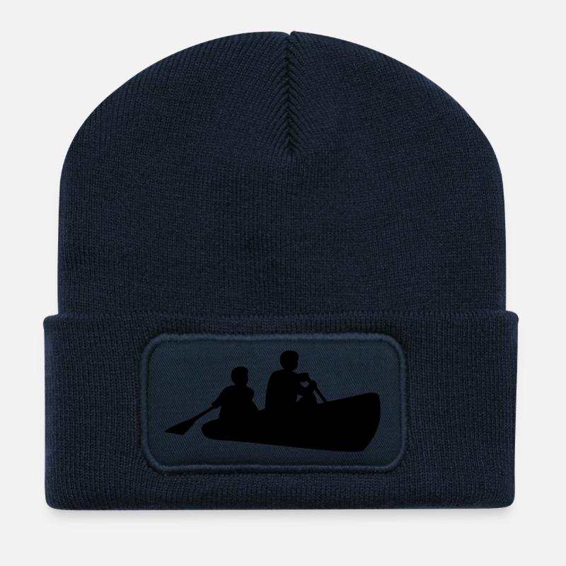 kanu - Recycelte Patch Beanie - French Navy