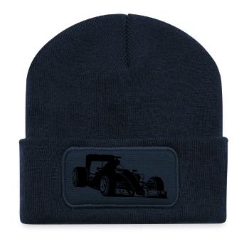 Formela One Racing - Recycelte Patch Beanie - French Navy - Vorne