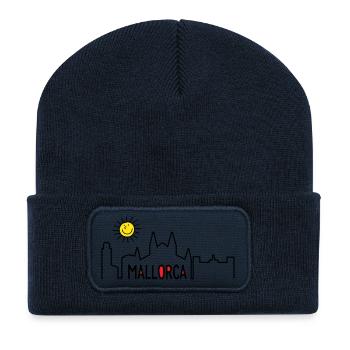 Mallorca in summer - Recycled Patch Beanie - french navy - Front