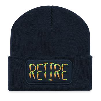 Carrots retire - Recycled Patch Beanie - french navy - Front