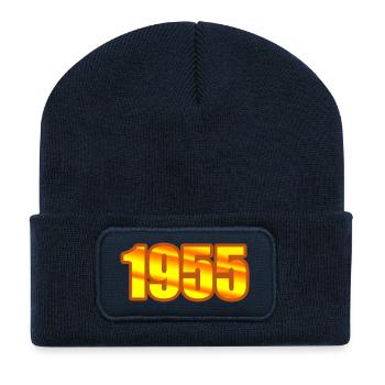 1955 - Recycled Patch Beanie - french navy - Front