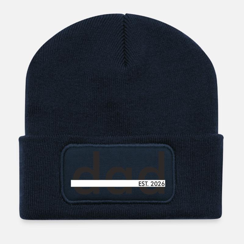 Dead EST 2026 Graphic - Recycled Patch Beanie - french navy