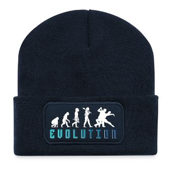 Walzer Paartanz - Recycelte Patch Beanie - French Navy - Vorne