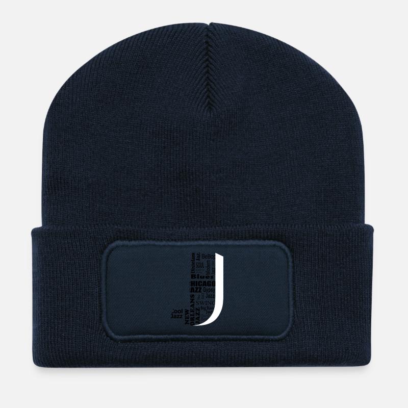 Jazz - Recycelte Patch Beanie - French Navy