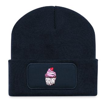 cupcake - Recycled Patch Beanie - french navy - Front