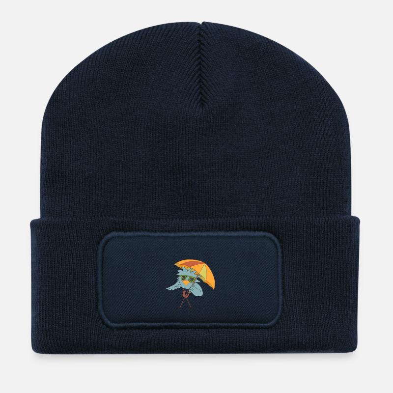 Summer Gerdi - Recycelte Patch Beanie - French Navy