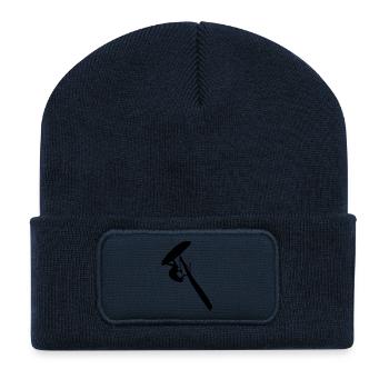 Windsurfer 2 - Recycelte Patch Beanie - French Navy - Vorne