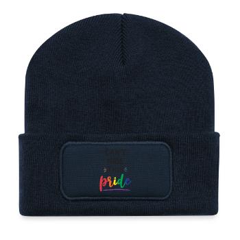 Pride Month - Can't Hide This Pride - Recycled Patch Beanie - french navy - Front