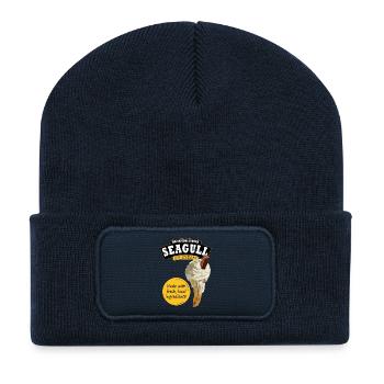 Seagull IceCream - Recycled Patch Beanie - french navy - Front