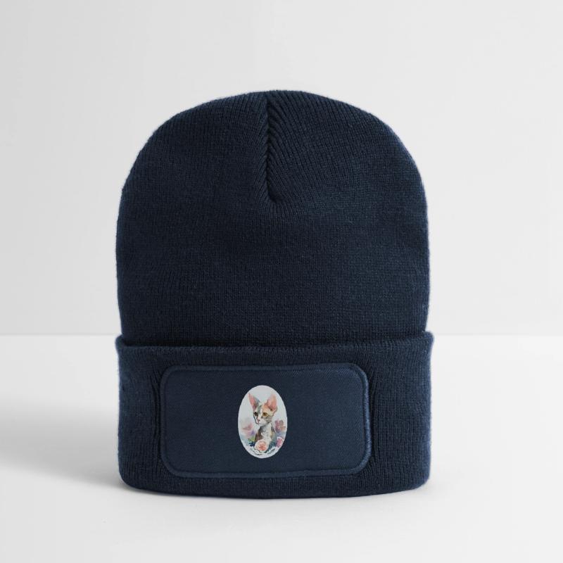 Recycelte Patch Beanie