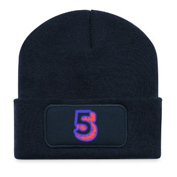 5. 5 YEARS. 5th ANNIVERSARY. 5 YEAR ANNIVERSARY - Recycled Patch Beanie - french navy - Front
